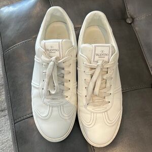 Valentino Garavani rock stud sneakers.